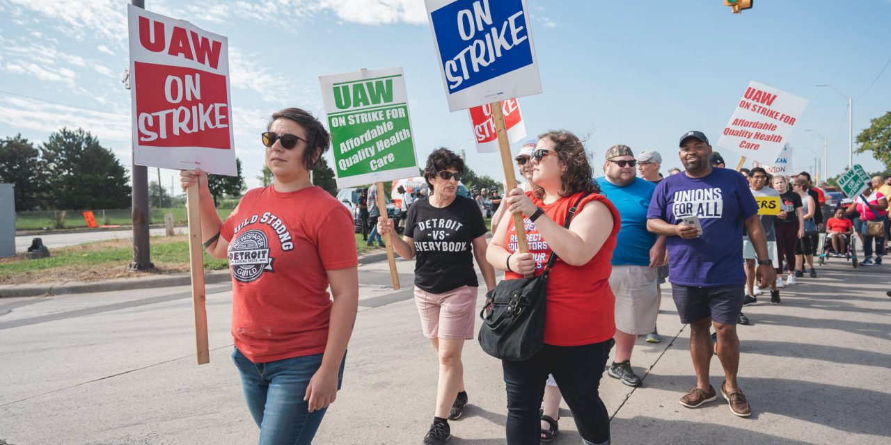 The GM Strike and the Historical Convergence of Possibilities