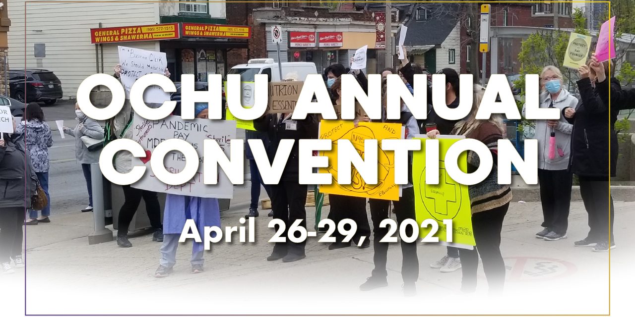 OCHU Annual Convention 2021