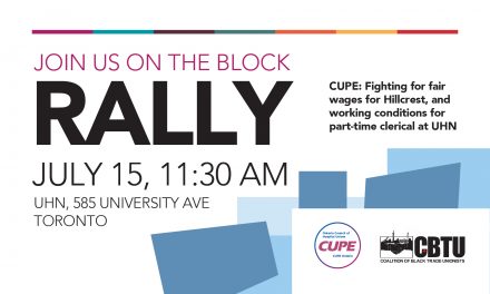 RALLY – JULY 15, 11:30 AM