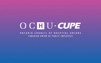 OCHU-CUPE Membership Call: February 15, 2023