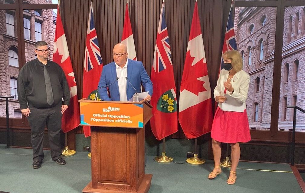 Reintroduction of NDP Bill to protect health care workers from reprisals for speaking out against workplace violence needed now more than ever: CUPE