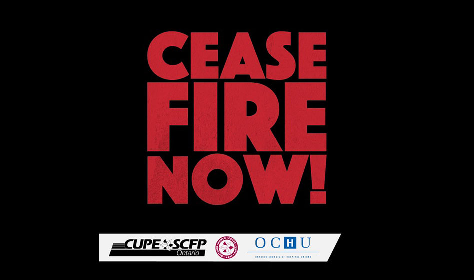 Cease Fire Now