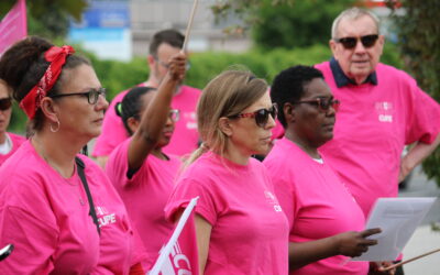 Rally calls on Ford government to fund Joseph Brant, as hospital cuts staff