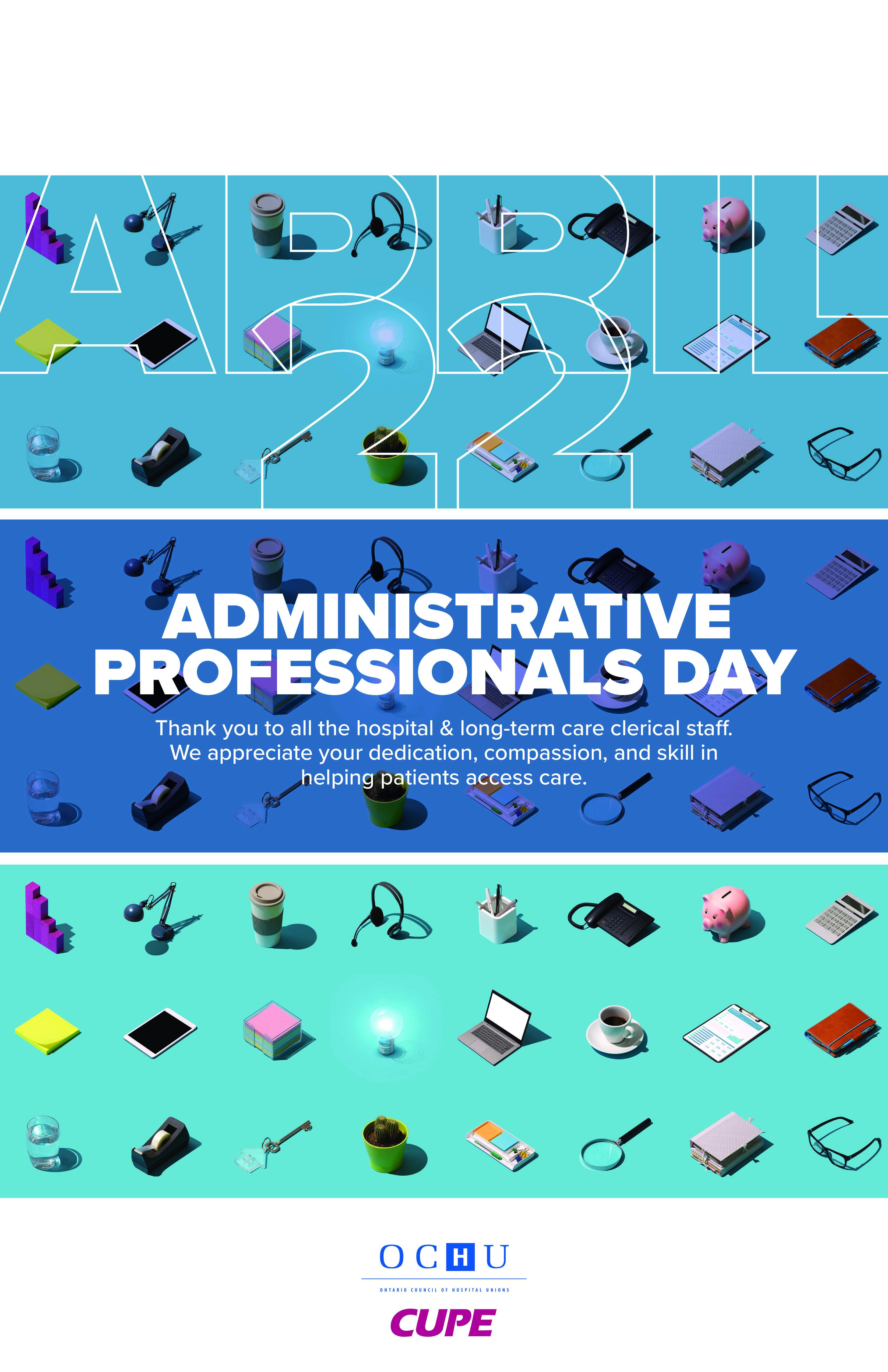 Happy Administrative Professional's Day