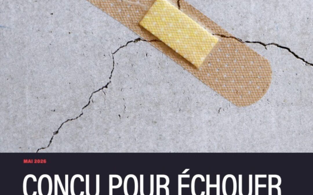 CONÇU POUR ÉCHOUER
