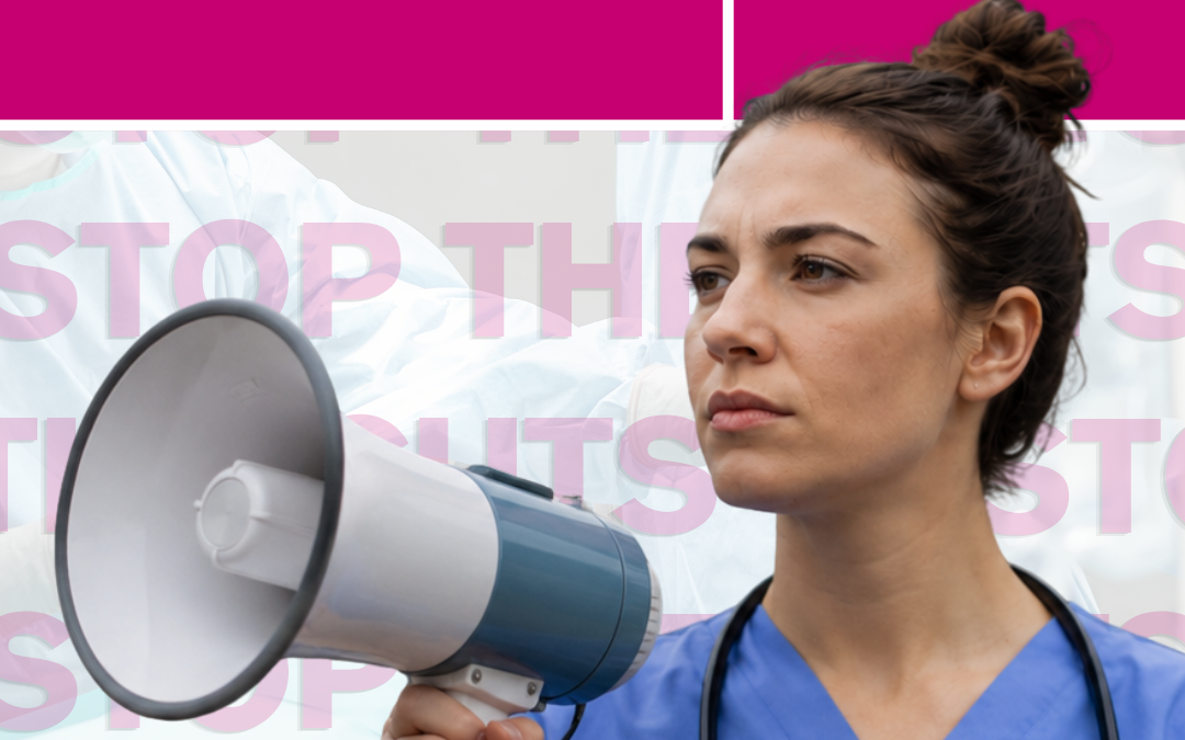 Rally to stop the cuts at Bruyere Health