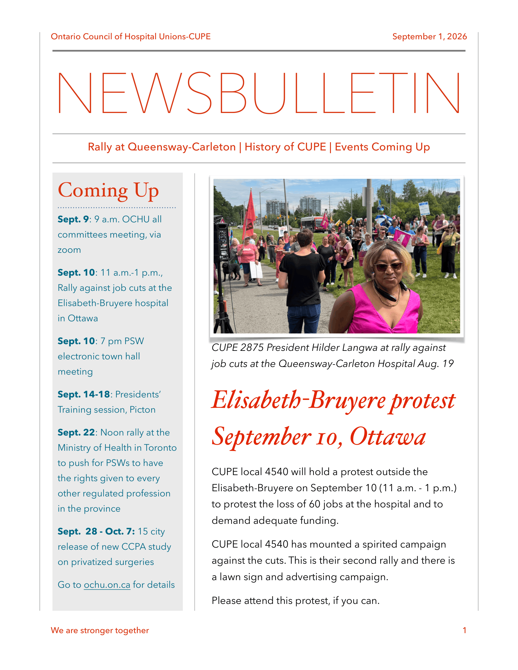 JULY 2025 NEWSLETTER