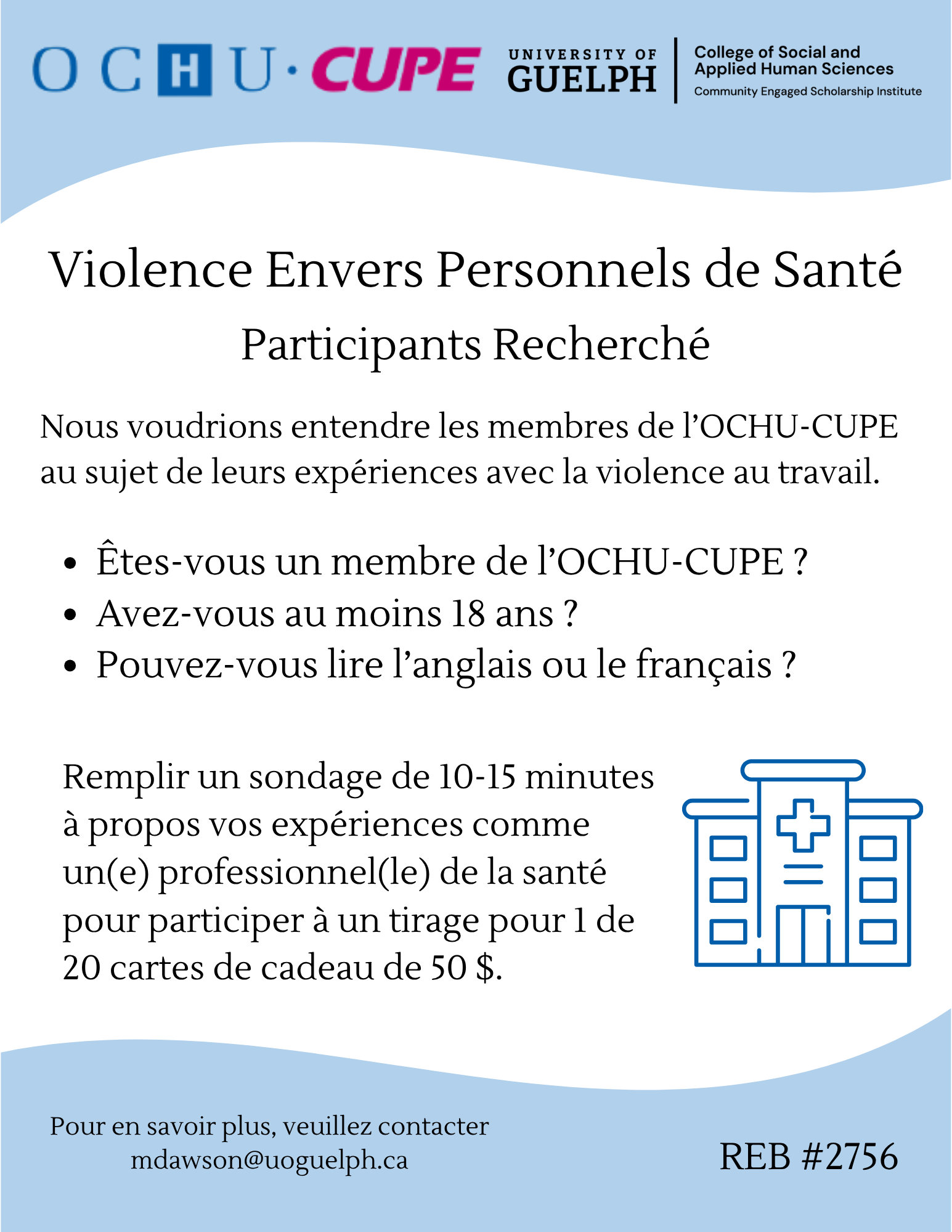Email Flyer - French